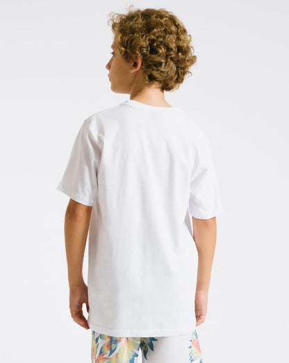Camiseta Volcom Regular Chelada Juvenil Branca