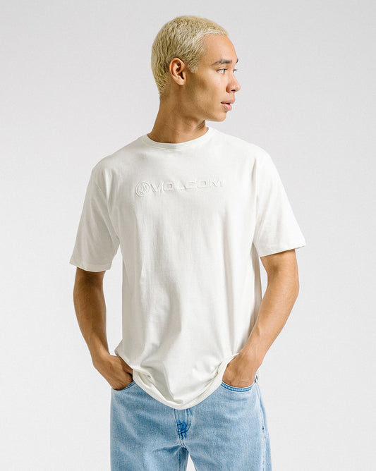 Camiseta Volcom Regular New Style Off White