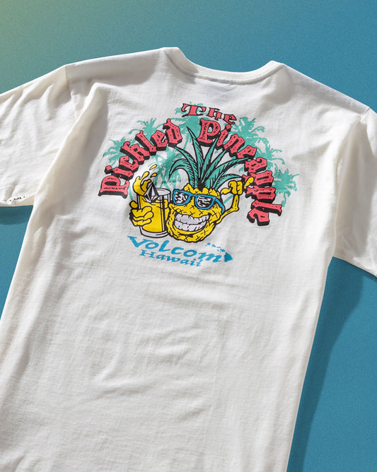 Camiseta Volcom Regular Pickled Off White
