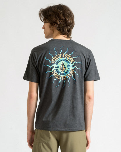 Camiseta Volcom Regular Fried Preta