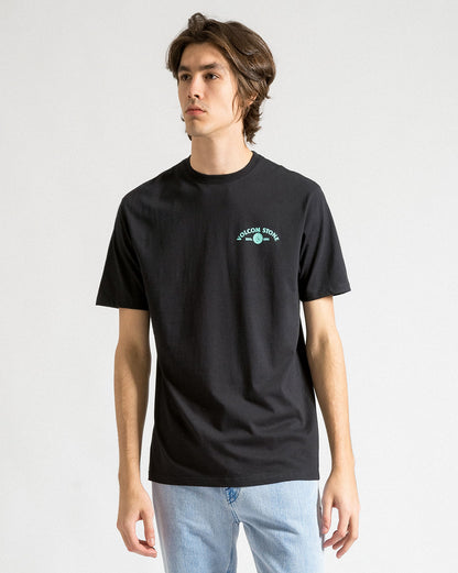 Camiseta Volcom Regular Marcher Preta