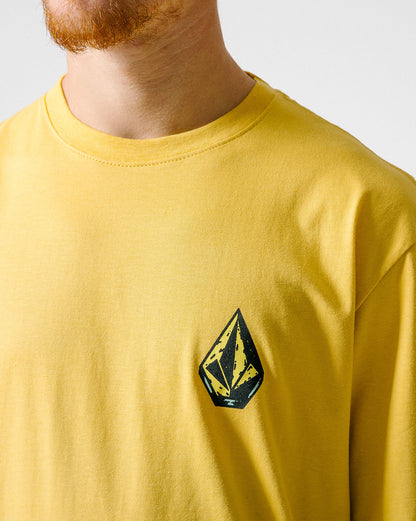 Camiseta Volcom Regular Ranchero Amarelo