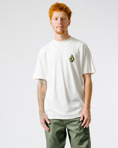 Camiseta Volcom Regular Ranchero Off White