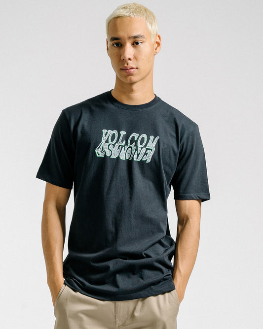 Camiseta Volcom Regular Counter Part Preta