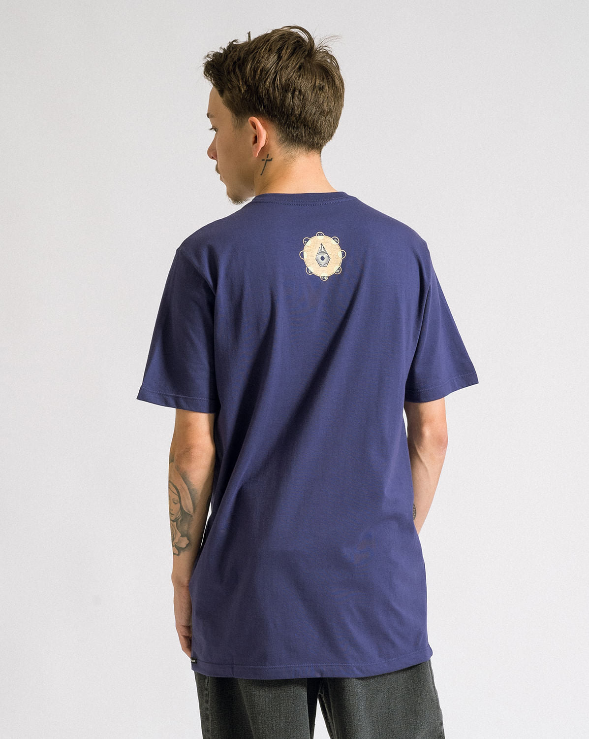 Camiseta Volcom Slim Apparition Azul