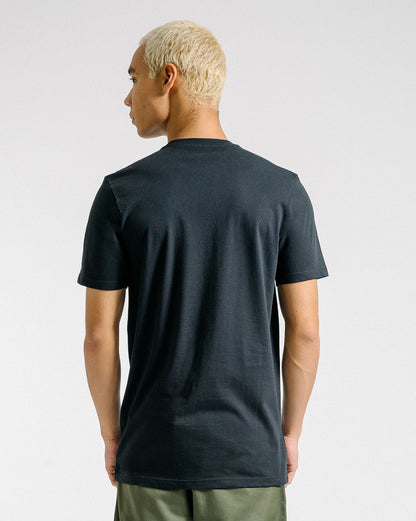 Camiseta Volcom Long Fit Solid Pocket Preta