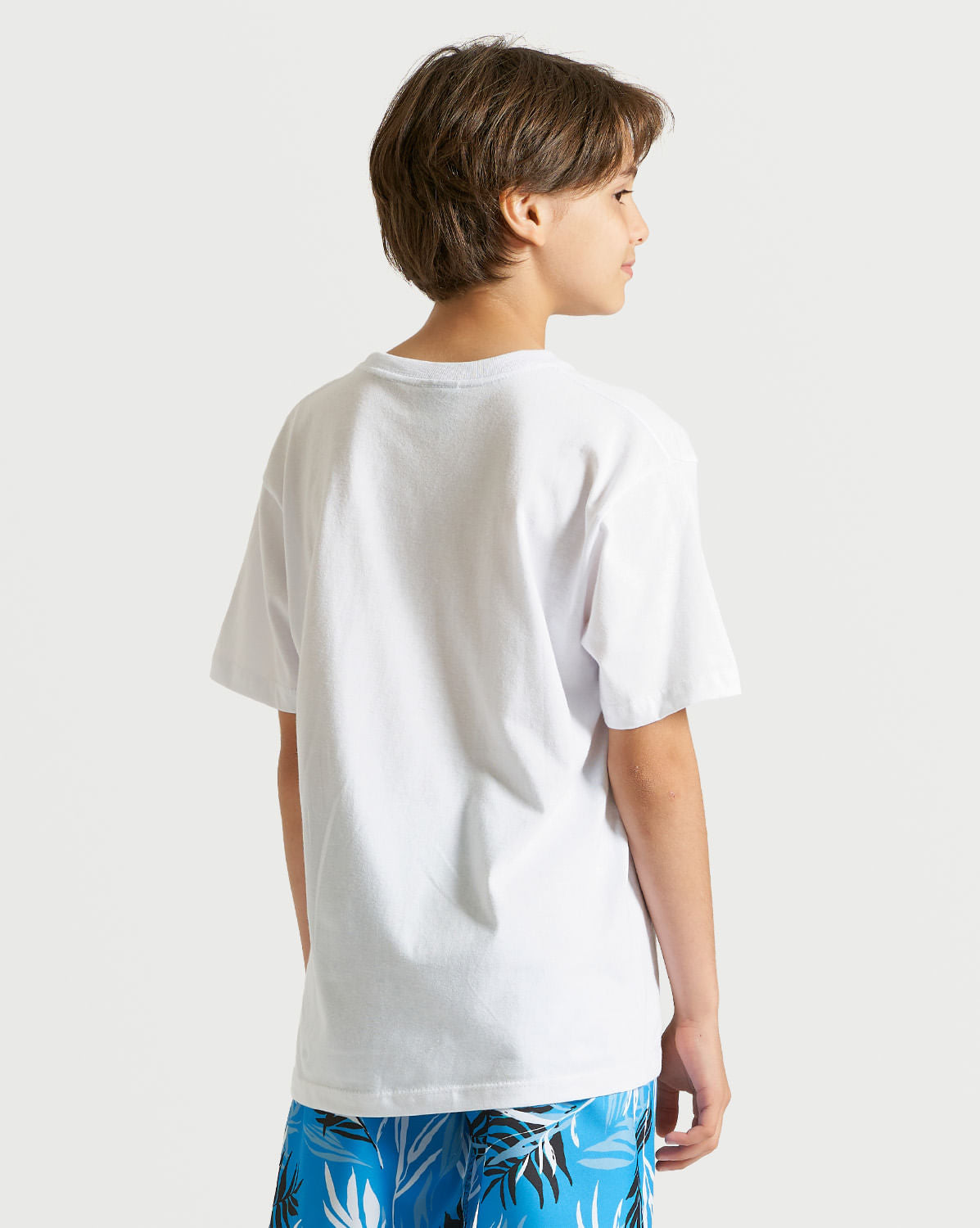 Camiseta Volcom Regular Crisp Stone Juvenil Branca