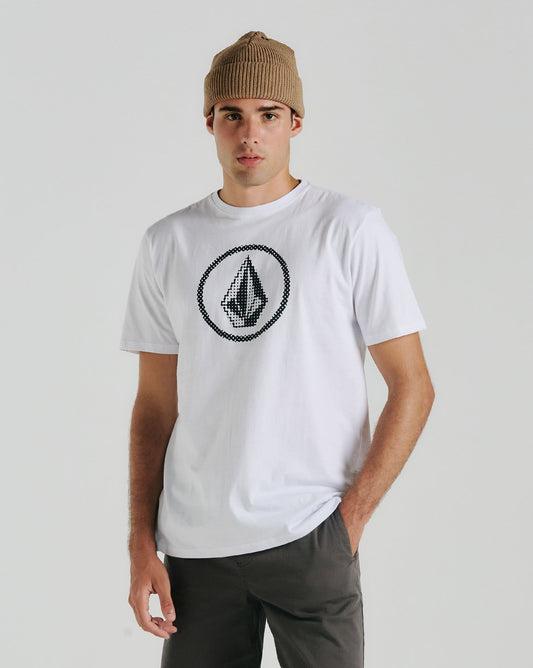 Camiseta Volcom Circle Stone Branca