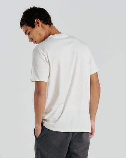 Camiseta Volcom Whelmed Off White