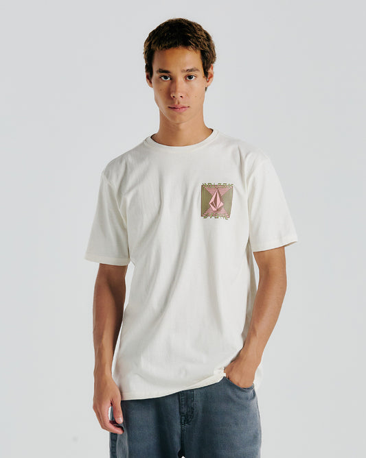 Camiseta Volcom Coded Off White