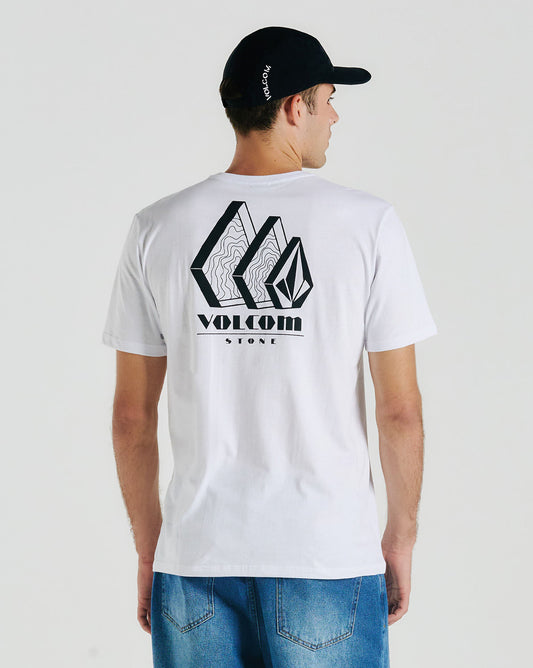 Camiseta Volcom Repeater Branca