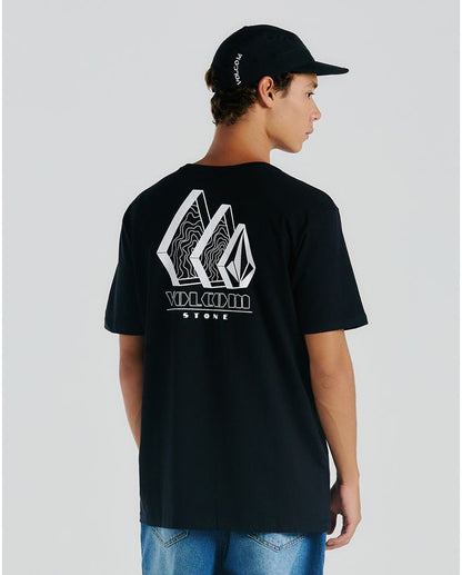 Camiseta Volcom Repeater Preta