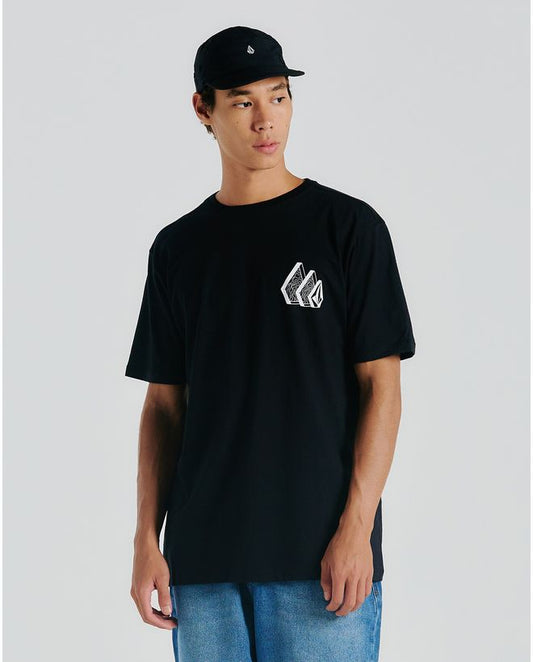 Camiseta Volcom Repeater Preta