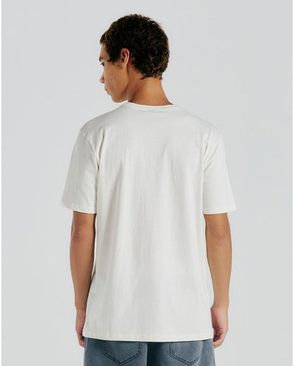 Camiseta Volcom Thundertaker Off White