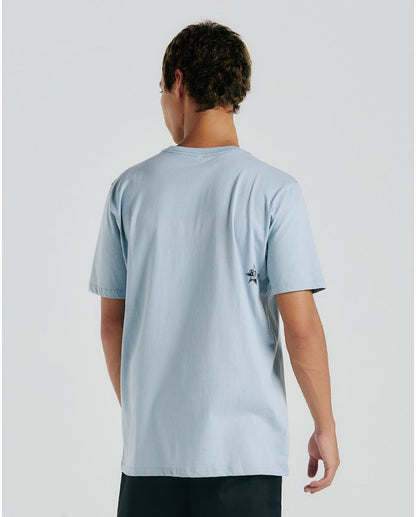 Camiseta Volcom Dual Stone Azul