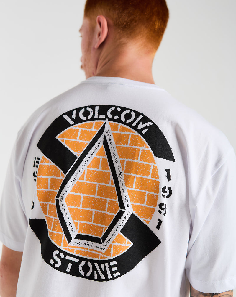 Topan Volcom Camiseta Volcom Celler Branca - Volcom Brasil - Loja Oficial