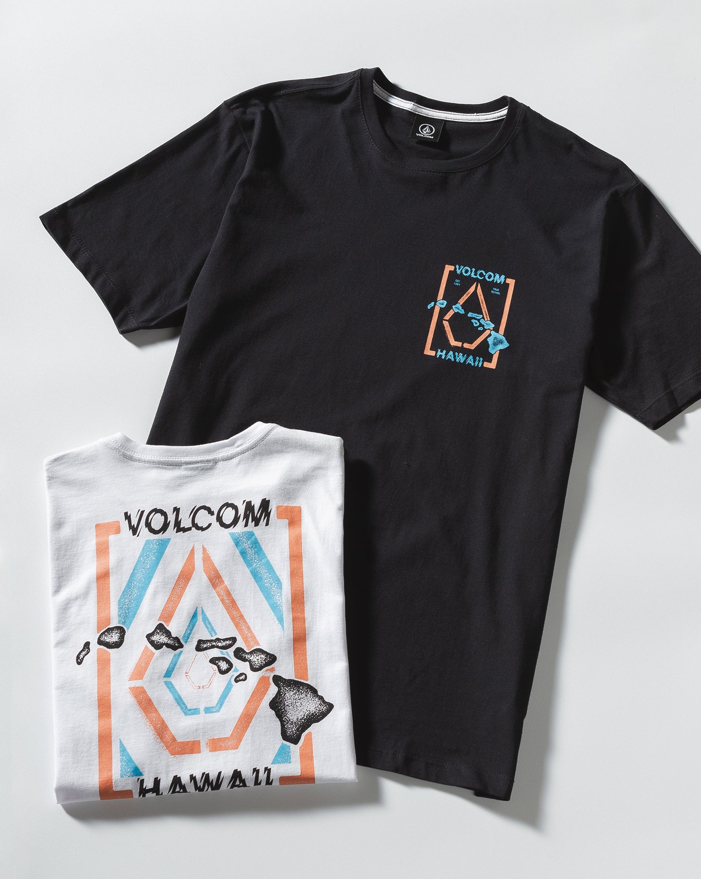 Camiseta Volcom Reticular Branca