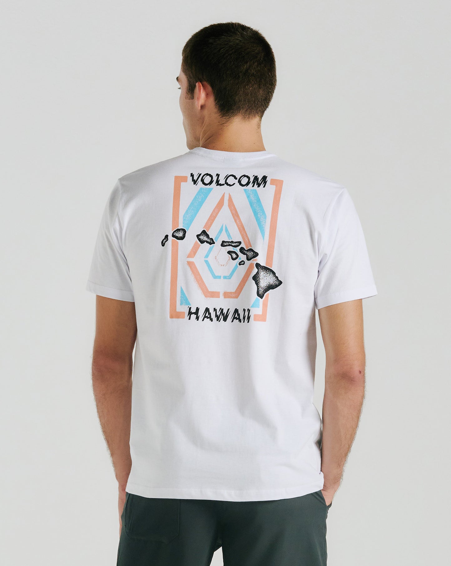 Camiseta Volcom Reticular Branca