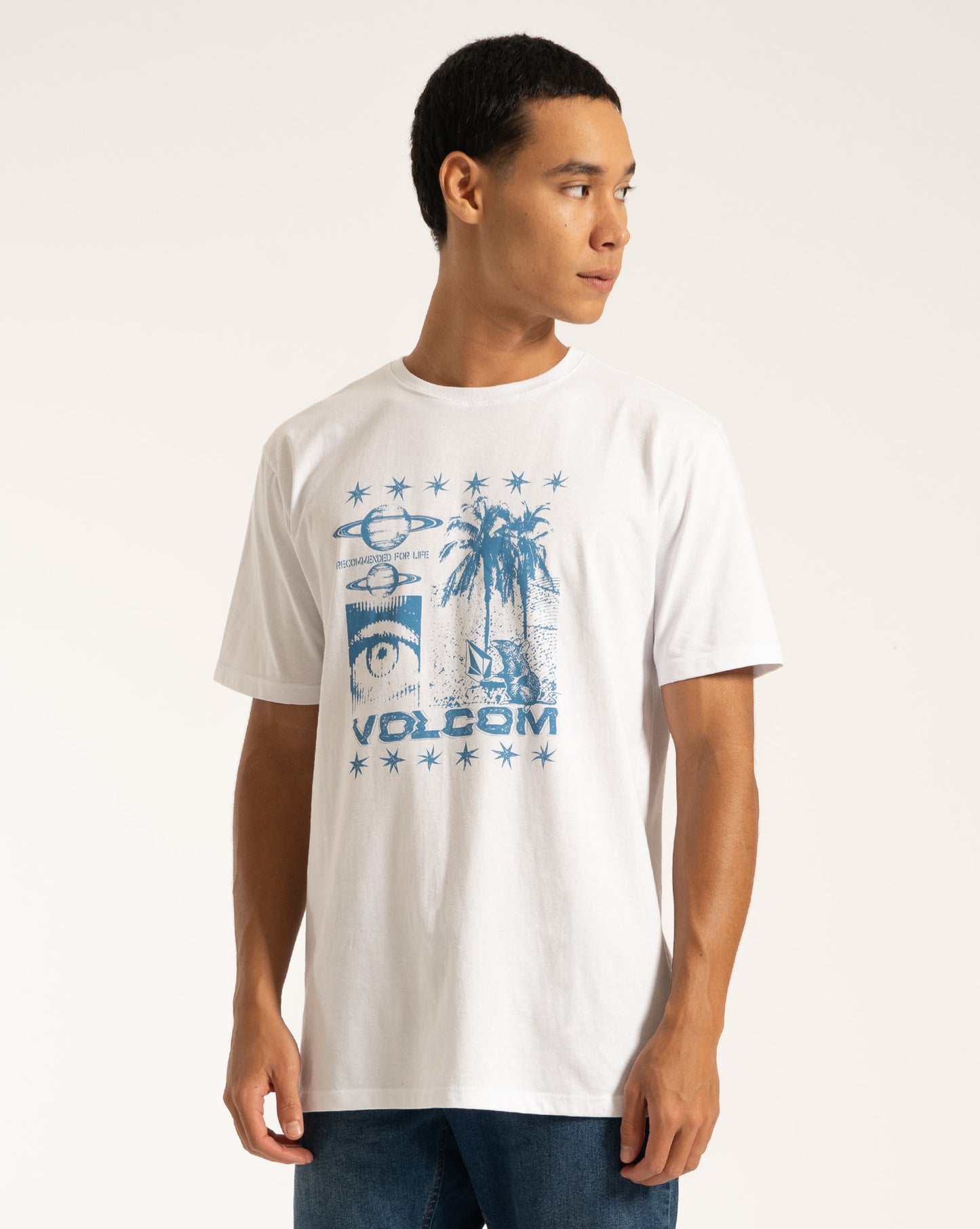 Camiseta Volcom Ratso Branca