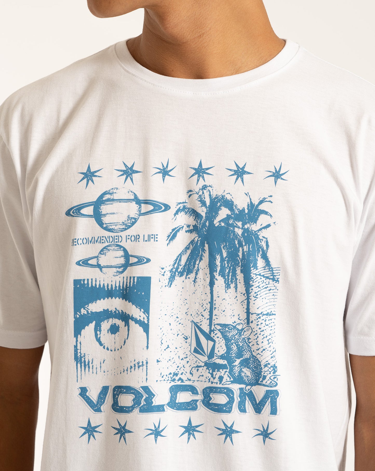 Camiseta Volcom Ratso Branca