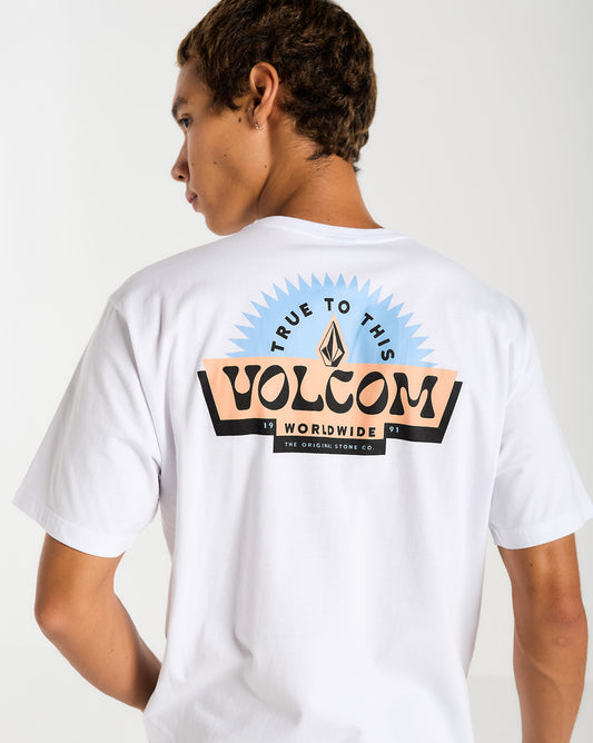 Camiseta Volcom Shaped Up Branca