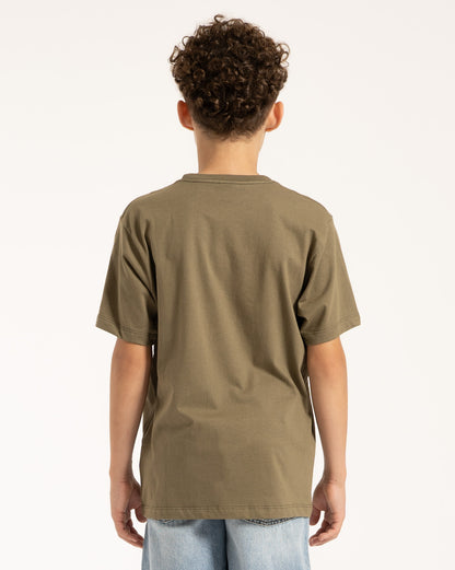 Camiseta Volcom Ripper Juvenil Verde