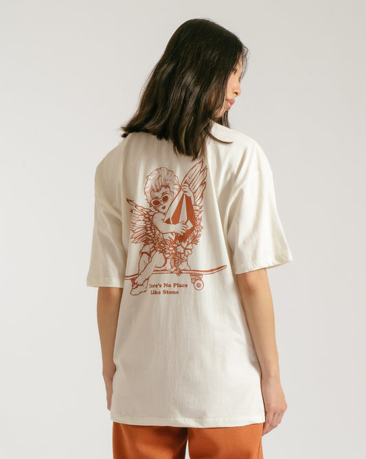 Camiseta Volcom Enternet Off White