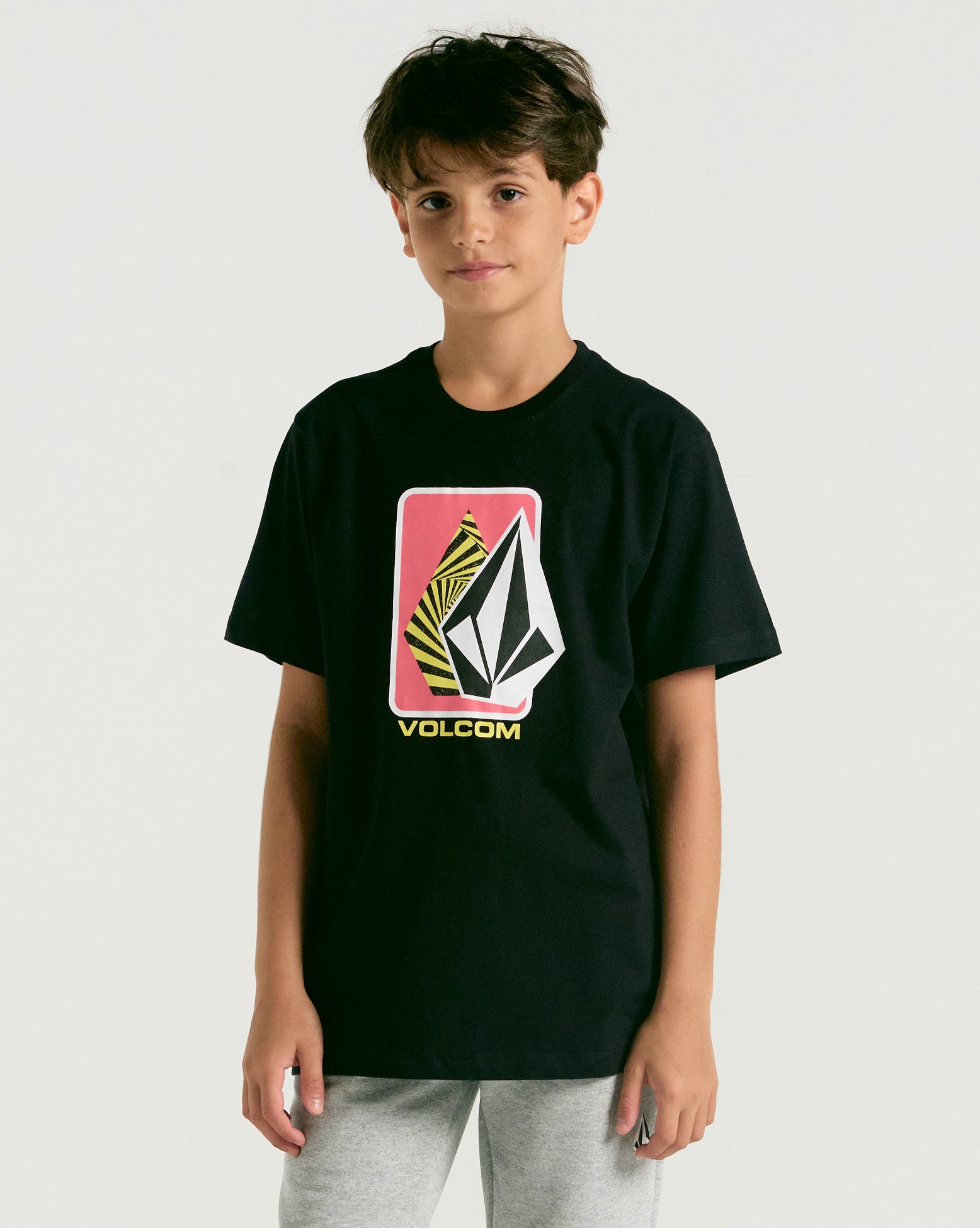 Camp Ramp Volcom Camiseta Volcom Ramp Stone Geo Juvenil Preto - Volcom Brasil - Loja Oficial