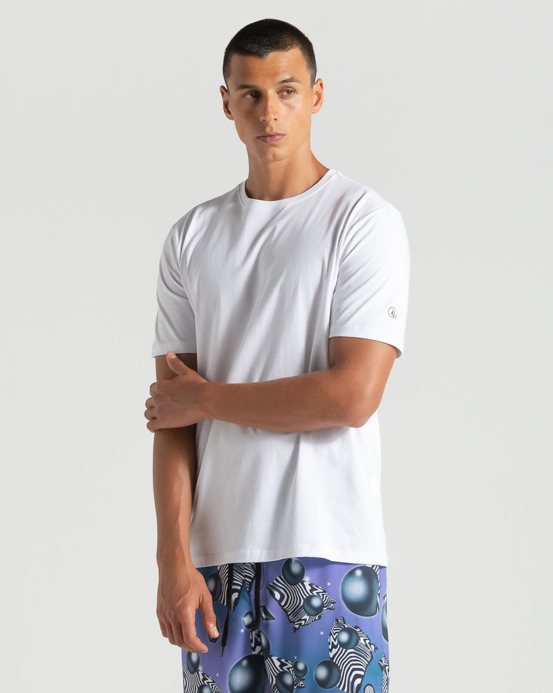 Camiseta Volcom Solid Stone Branca