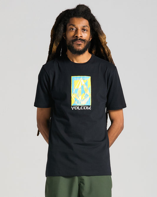 Camiseta Volcom Ripper Stone Preta