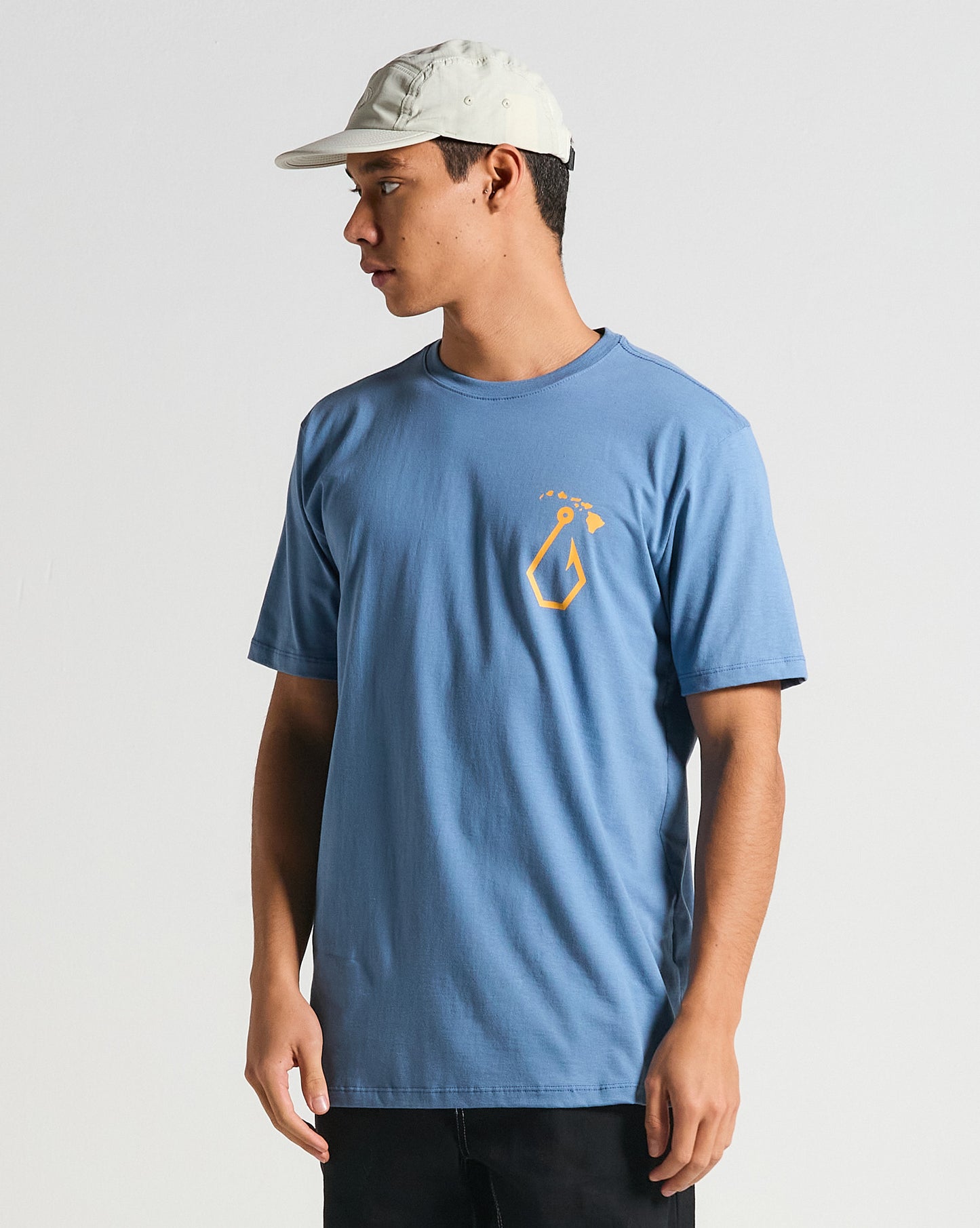 Camiseta Volcom Sinkem Azul Escuro