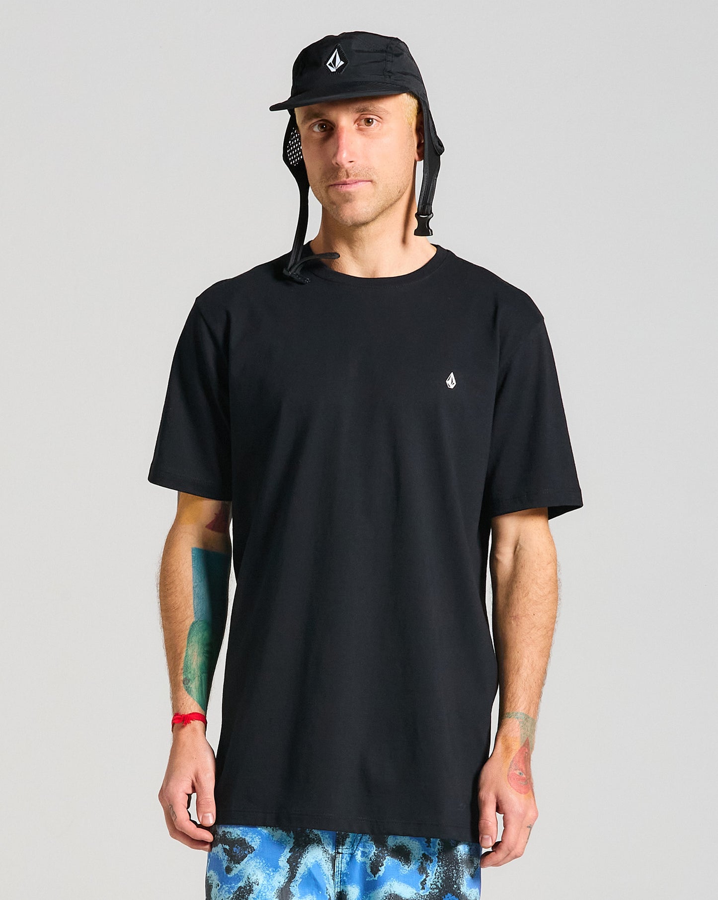 Camiseta Volcom Stone Blanks Preta