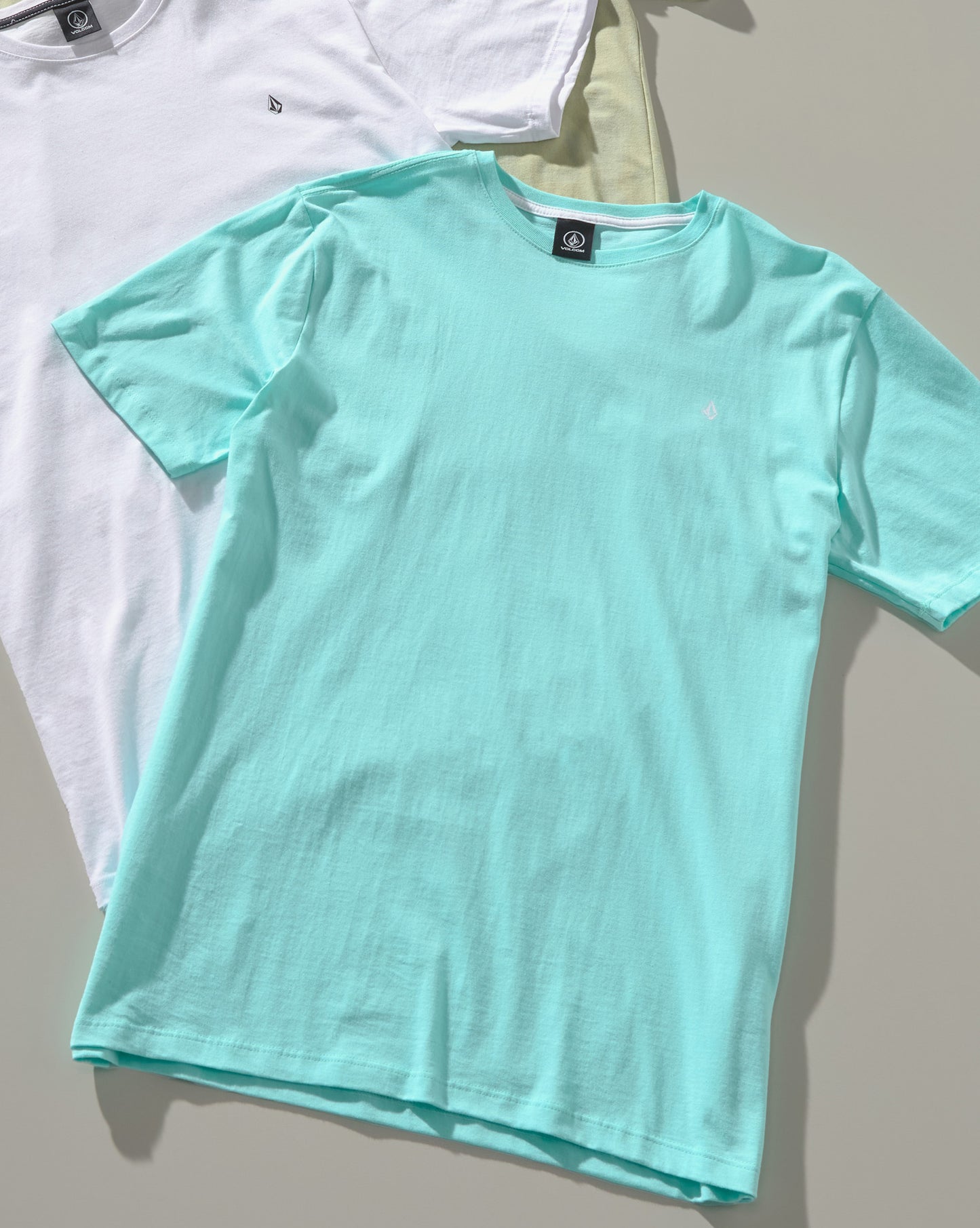 Camiseta Volcom Stone Blanks Verde Claro