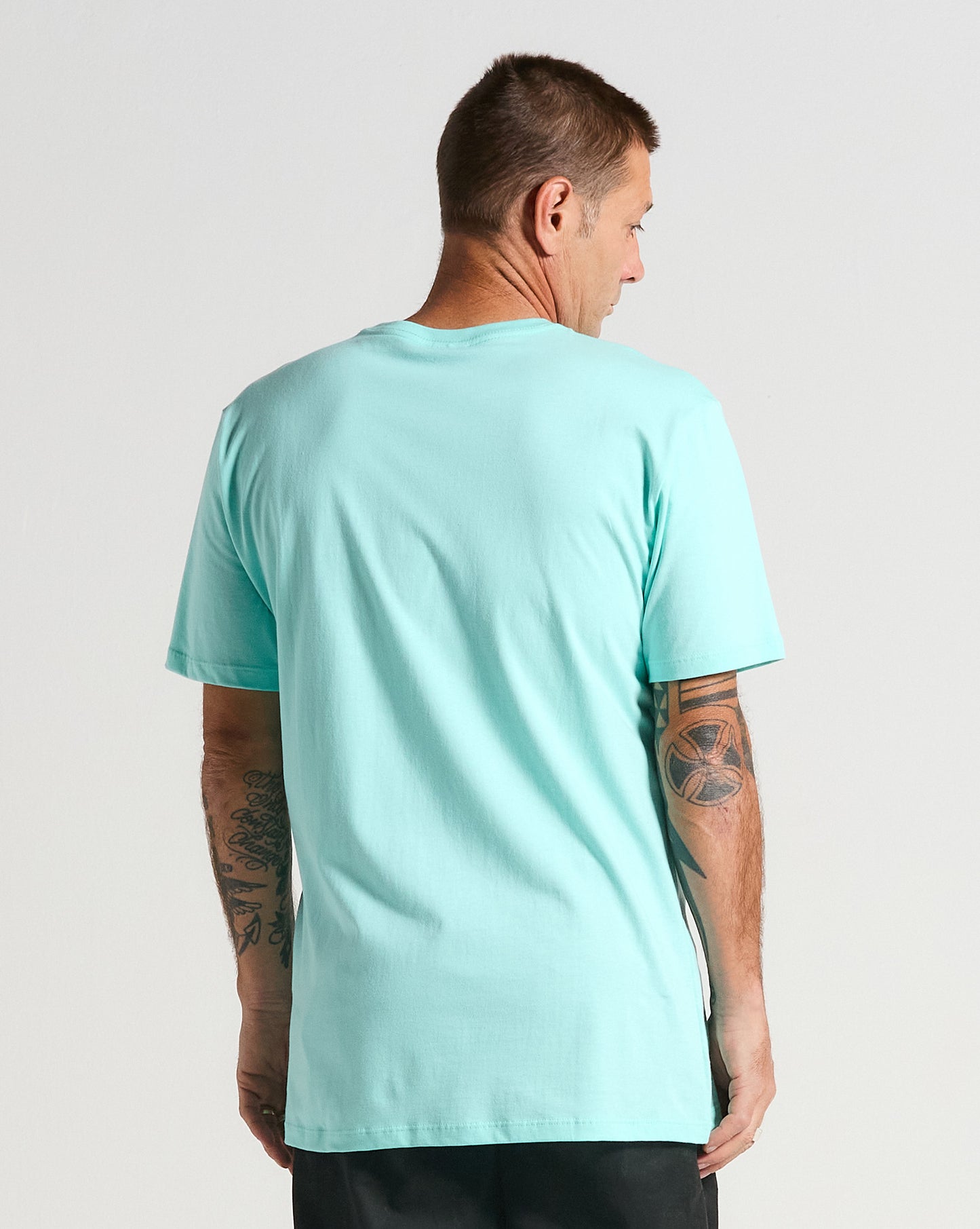 Camiseta Volcom Stone Blanks Verde Claro