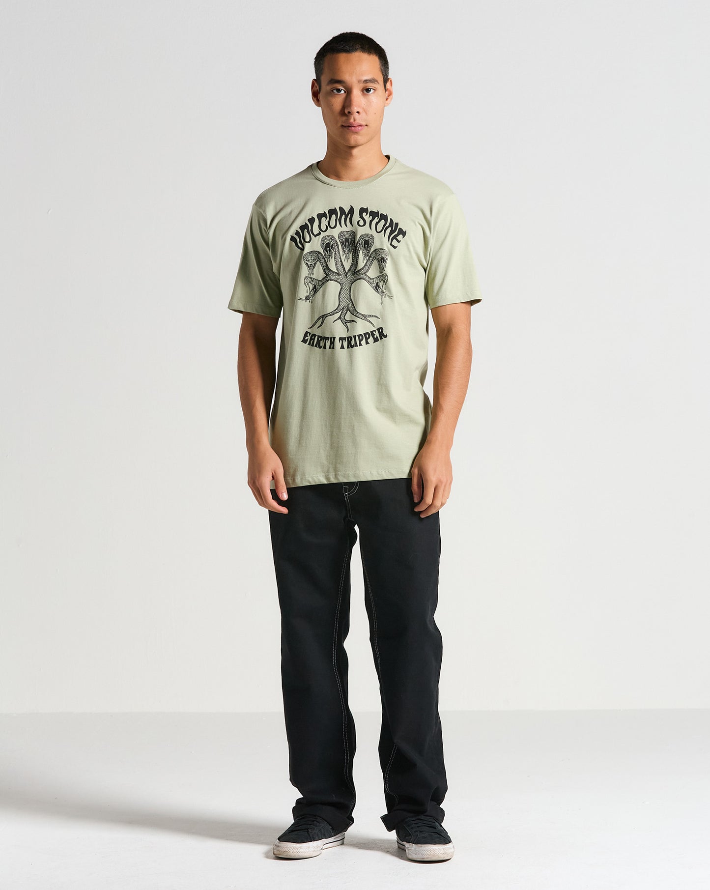 Camiseta Volcom Feeding Tree Verde