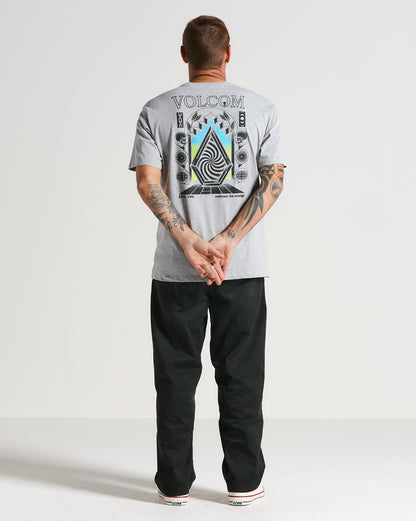 Camiseta Volcom Hypnotix Cinza