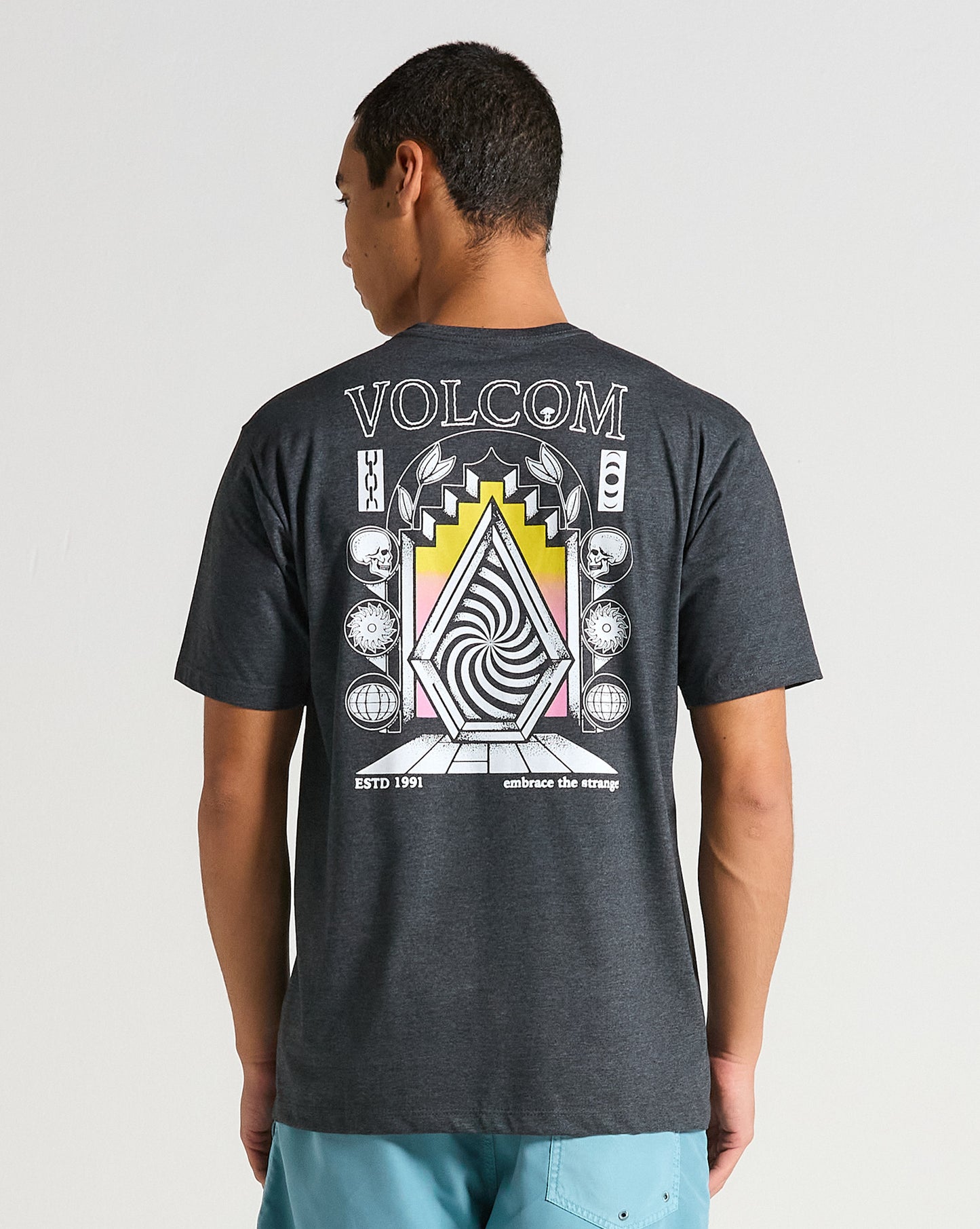 Camiseta Volcom Hypnotix Preta