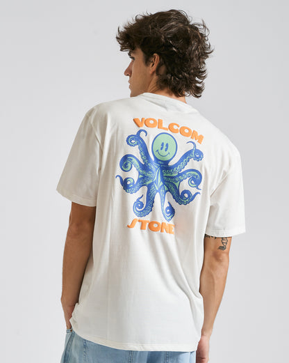 Camiseta Volcom Octopie Off White