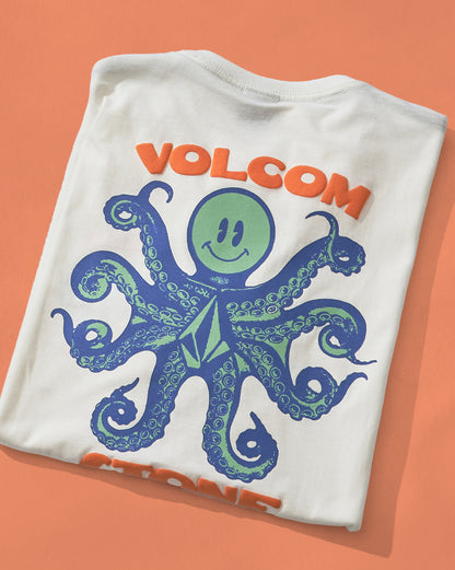 Camiseta Volcom Octopie Off White