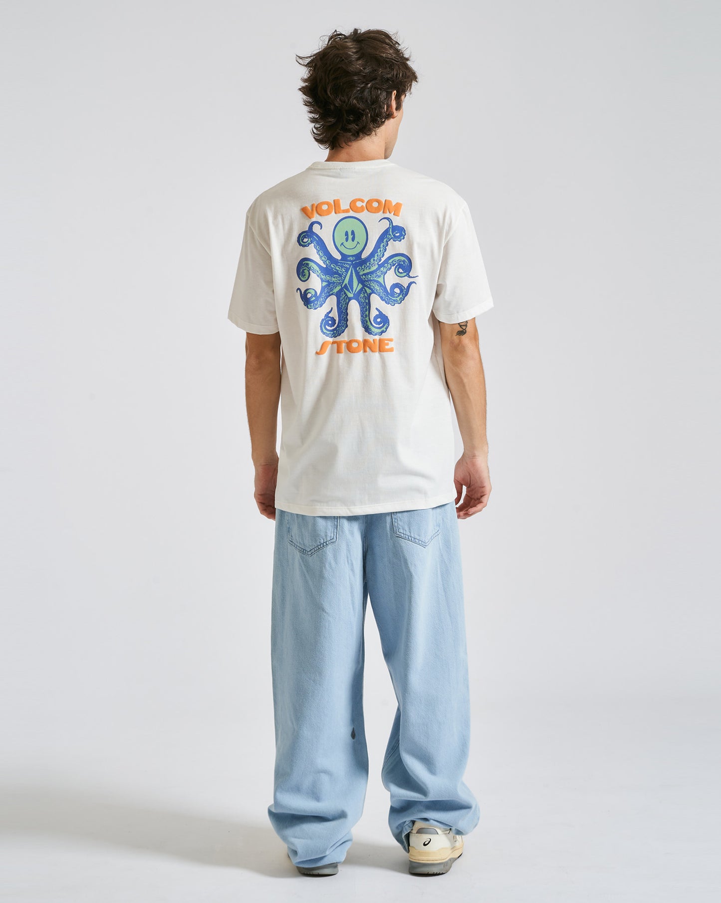 Camiseta Volcom Octopie Off White