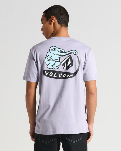 Camiseta Volcom Santi Stoned Roxa