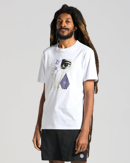 Camiseta Volcom Visualizer Branca