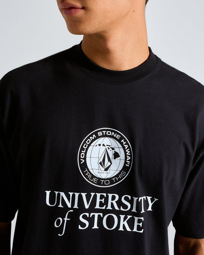 Camiseta Volcom Comfort U Of Stoke Preta