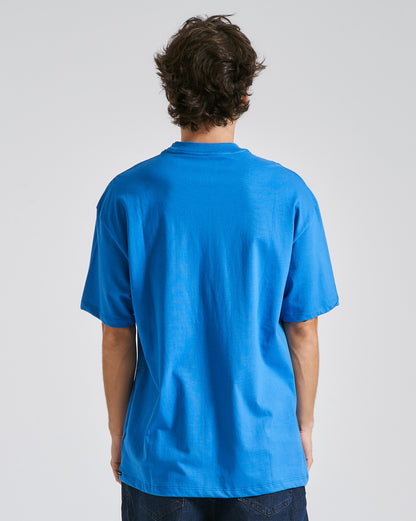 Camiseta Volcom Comfort Time Of Your Life Azul Royal