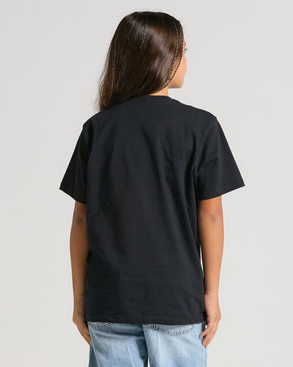 Camiseta Volcom Iconic Juvenil Preta