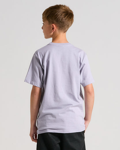 Camiseta Volcom Crisp Stone Juvenil Roxa