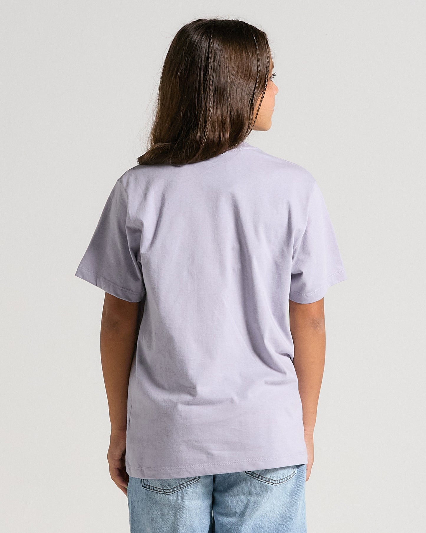 Camiseta Volcom Crisp Stone Juvenil Roxa