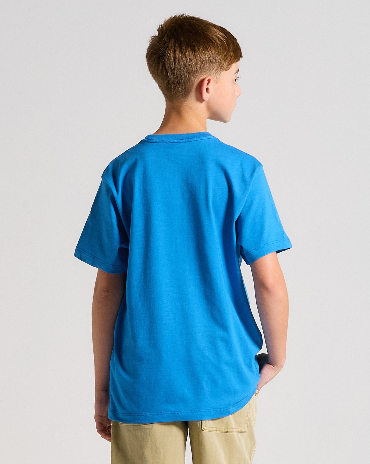 Camiseta Volcom Bringit Juvenil Azul Royal