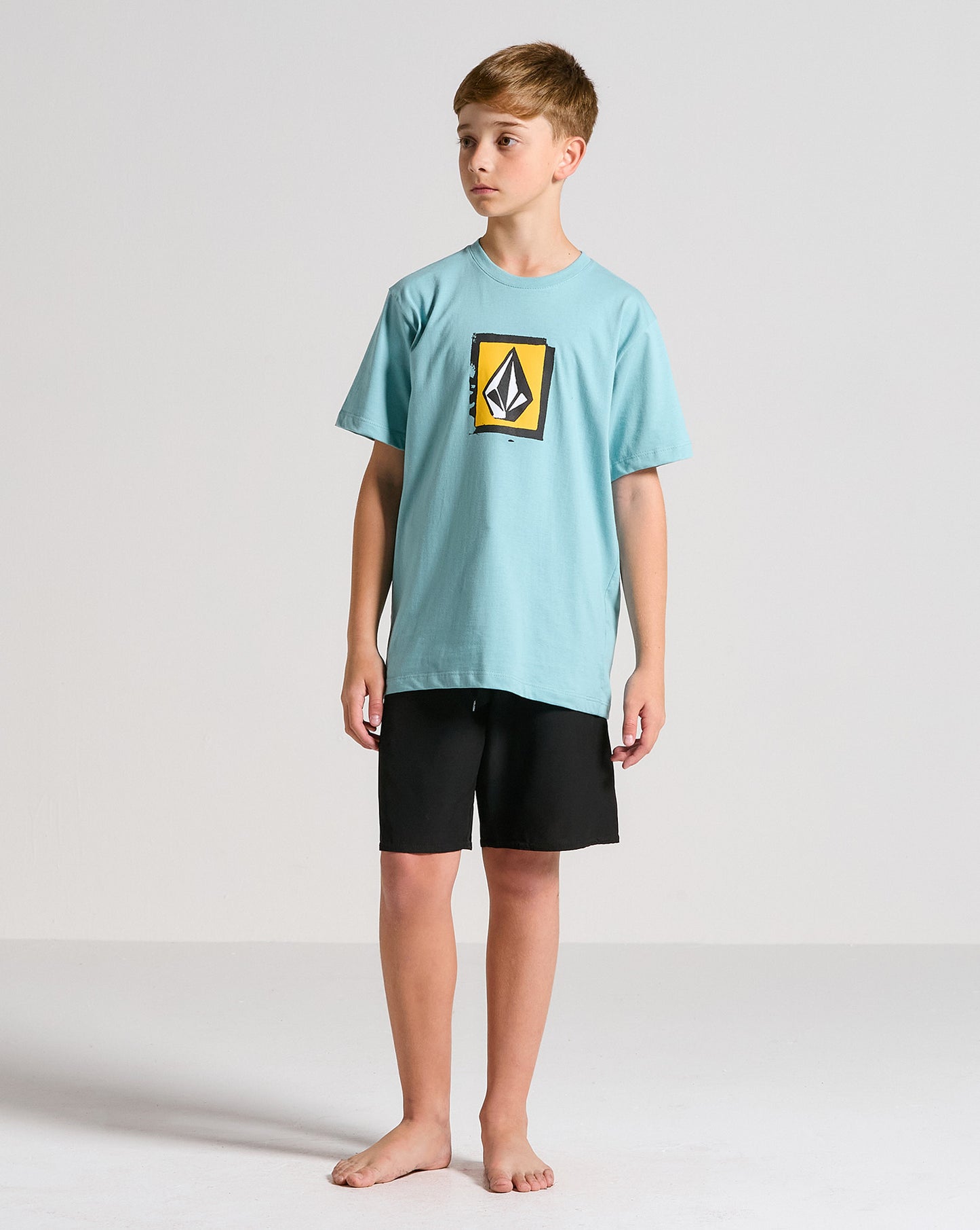 Camiseta Volcom Gradation Juvenil Azul