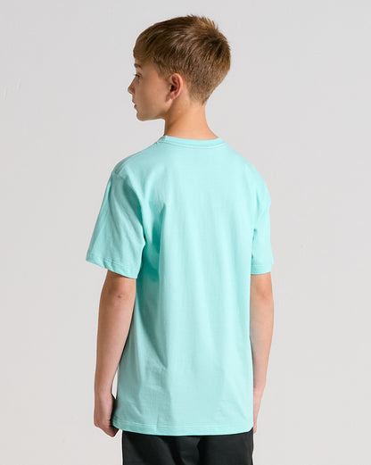 Camiseta Volcom New Style Juvenil Verde Claro